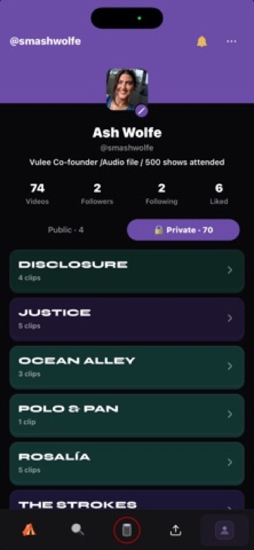 Vulee screenshot